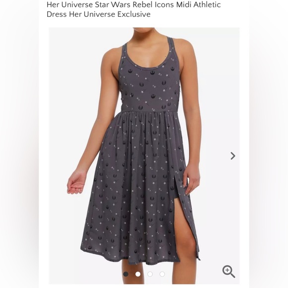 Her Universe Dresses & Skirts - Star Wars Rebel Icons Midi Athletic Dress Her Universe Exclusive